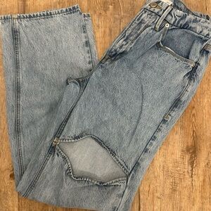 Good American GOOD '90s THIGH SLITS | BLUE813